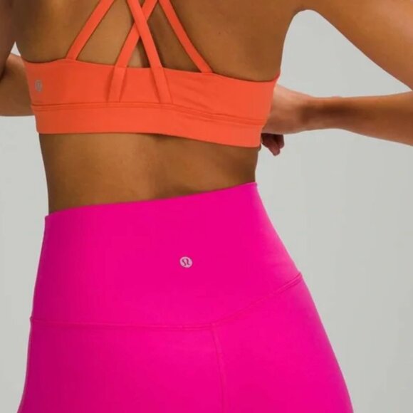 Lululemon 🍋 Align Crop Pants  *21" Inseam 
Sonic Pink Size 8 - Picture 3 of 6